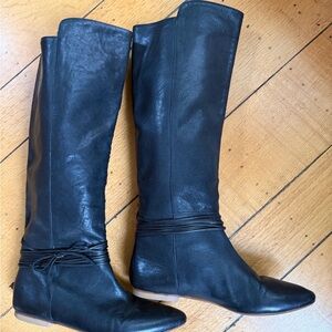 Loeffler Randall Kasia Tall Black Boots